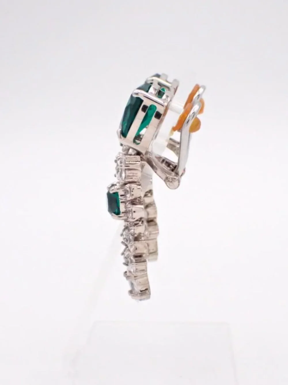 Prada Clip-On Earrings with Dustbag & Box - Picture 3 of 4